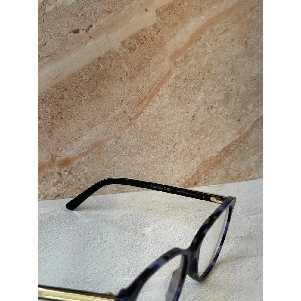 NEW Dior SpiritO B2I Eyeglasses Frames in Blue Havana